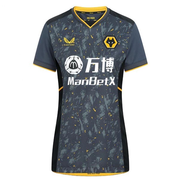 Camiseta Wolves 2ª Kit Mujer 2021 2022